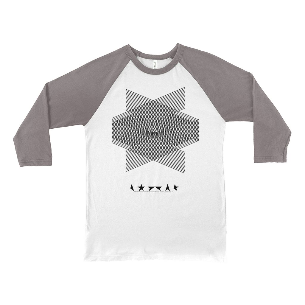 DAVID BOWIE BLACKSTAR T SHIRT BASEBALL TOP LONG SLEEVE RAGLAN UNISEX DAVID BOWIE BLACKSTAR T SHIRT BASEBALL TOP LONG SLEEVE RAGLAN UNISEX